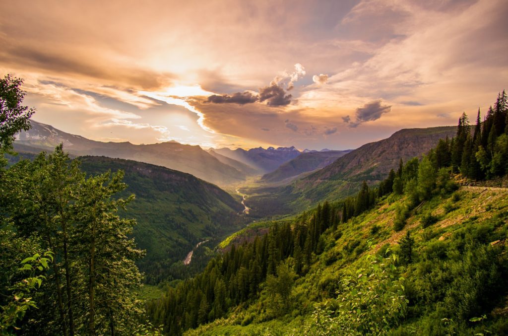 A valley in Montana