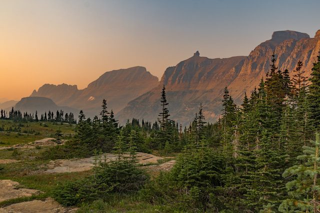 Scenic nature in Montana